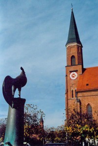 Dorfplatz in Hebertsfelden