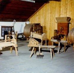 Geräte aus früheren Zeiten zeigt das Heimatmuseum in Hebertfelden